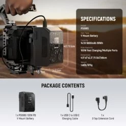 NEEWER V Mount Battery PS099S 6800mAh 99Wh APP Control 15 NEEWER V Mount Battery PS099S 6800mAh 99Wh APP Control -Photography Equipment 10105193 7