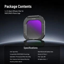 NEEWER ND8/ND16/ND32/ND64 Phone Lens Filter For IPhone PA073/PA074 Cage 16 NEEWER ND8/ND16/ND32/ND64 Phone Lens Filter For IPhone PA073/PA074 Cage -Photography Equipment 10105584 6