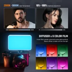 NEEWER BASICS BL120B Clip On LED Selfie Phone Light Kit -Photography Equipment 10105585 2