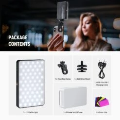 NEEWER BASICS BL120B Clip On LED Selfie Phone Light Kit -Photography Equipment 10105585 8