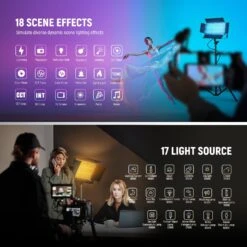 NEEWER AP100C 105W RGB LED Panel Video Light -Photography Equipment 10105608 5