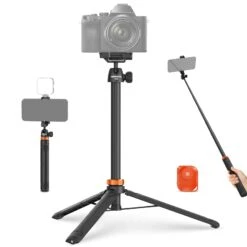 NEEWER BASICS TS04 59" Selfie Stick Tripod 26 NEEWER BASICS TS04 59" Selfie Stick Tripod -Photography Equipment 10106056 NEEWER BASICS i