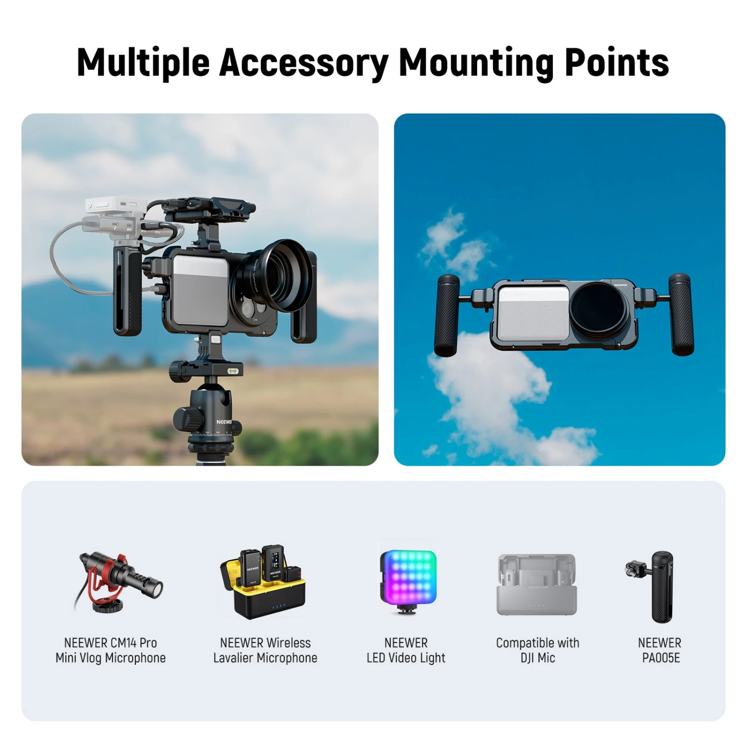 NEEWER PA091 Phone Cage Kit Compatible With Xiaomi 15 Ultra 6 NEEWER PA091 Phone Cage Kit Compatible With Xiaomi 15 Ultra - Image 6