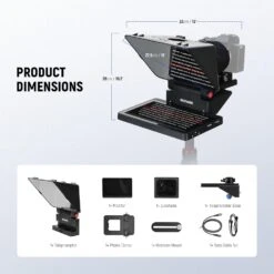 NEEWER X11 2-In-1 Teleprompter With Monitor | Pre-order 17 NEEWER X11 2-In-1 Teleprompter With Monitor | Pre-order -Photography Equipment 10106189 8