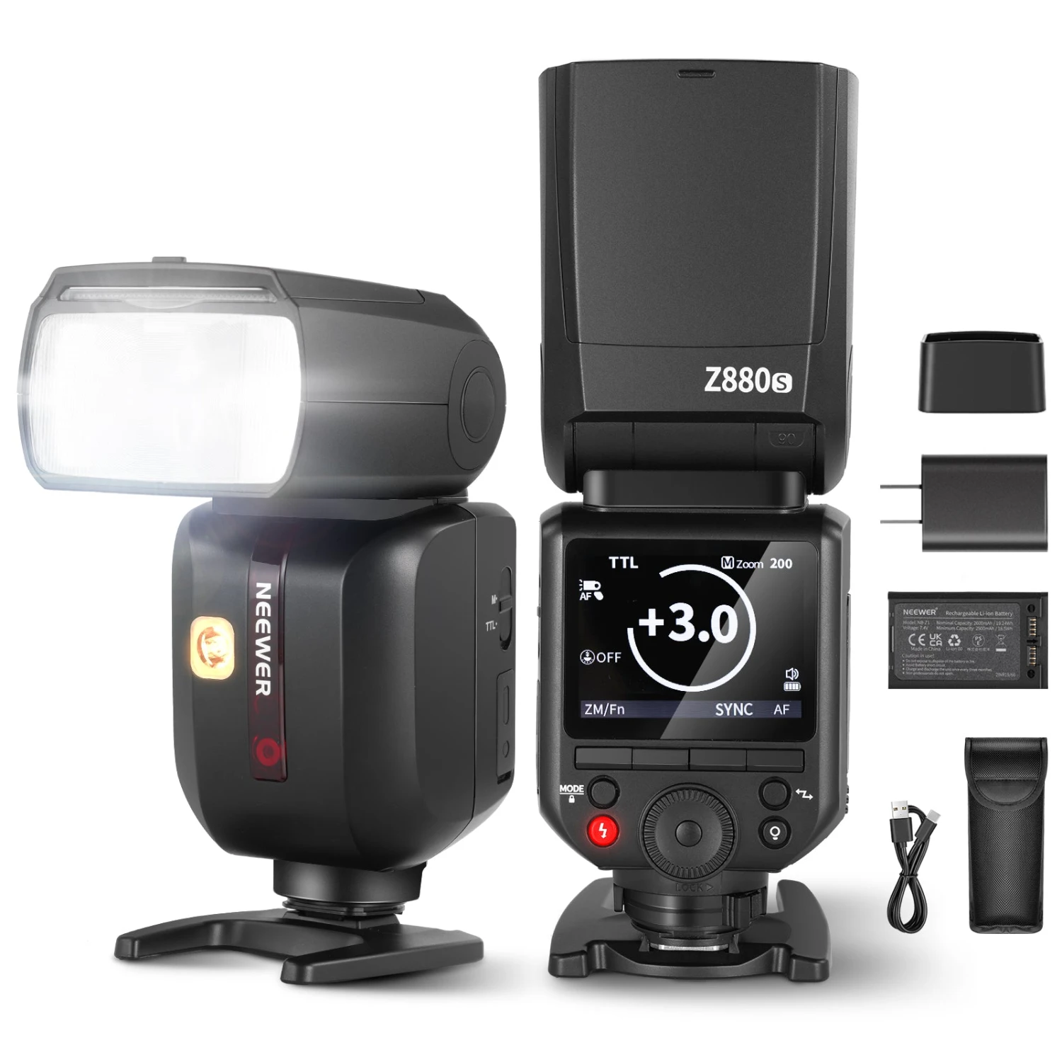 NEEWER Z880 2.4G TTL Camera Flash Speedlite For Canon/Nikon/Sony 19 NEEWER Z880 2.4G TTL Camera Flash Speedlite For Canon/Nikon/Sony - Image 19