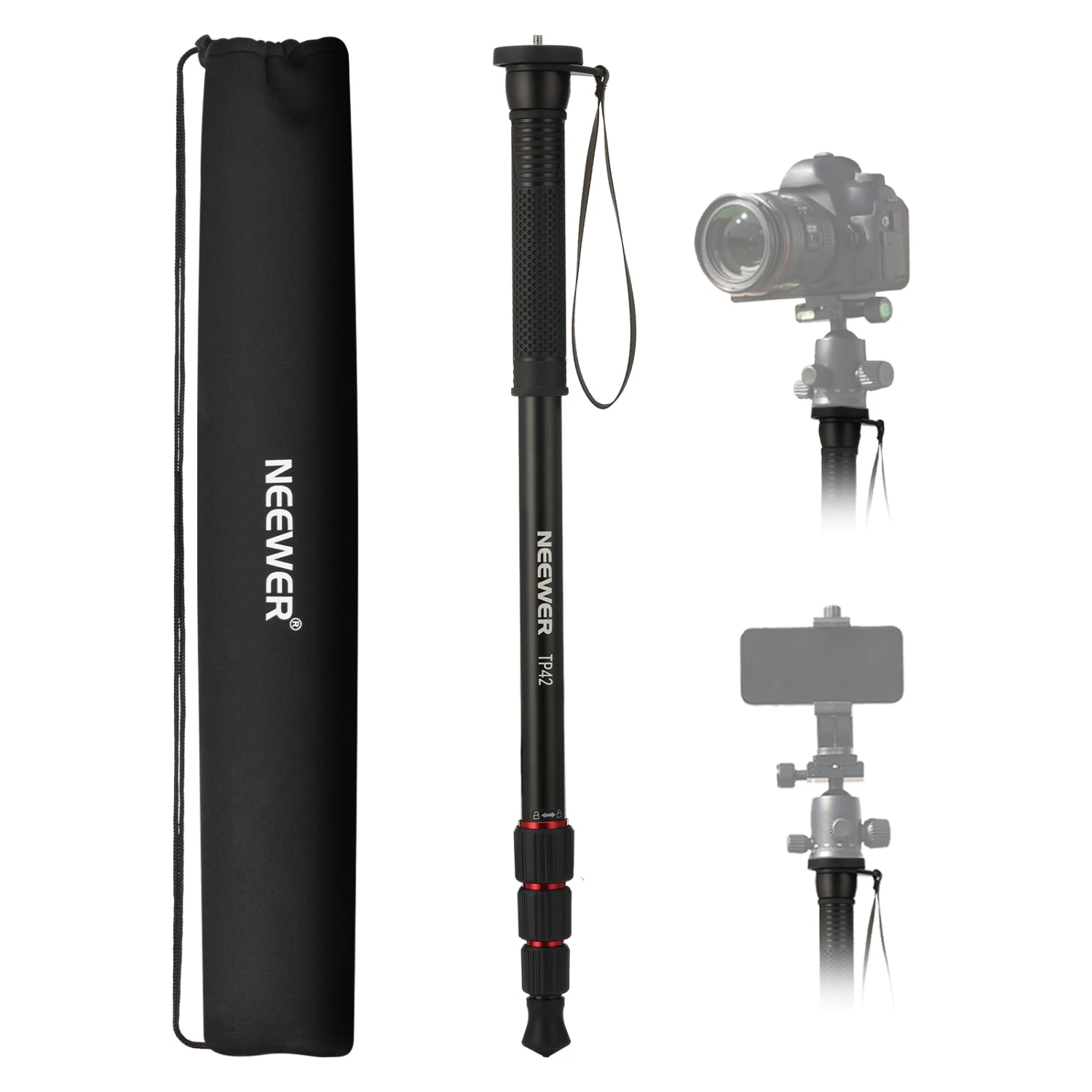 NEEWER TP42 66.5" Camera Monopod Stand 1 NEEWER TP42 66.5" Camera Monopod Stand