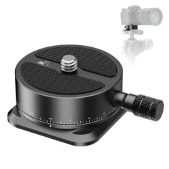 NEEWER QRP-6 360° Panoramic Quick Release Plate