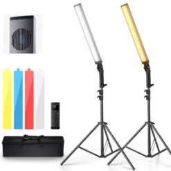 NEEWER BH20B Ultra Upgraded 40W LED Video Light Stick Kit