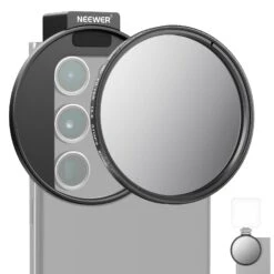 NEEWER FL-45 Clip On 67mm ND Phone Filter Kit