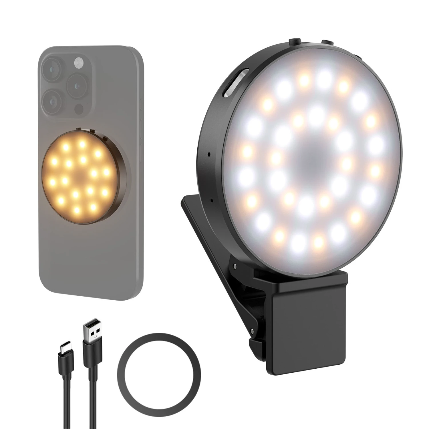 NEEWER ENTRY LEVEL VERSION NL32R Magnetic Selfie Light 1 NEEWER ENTRY LEVEL VERSION NL32R Magnetic Selfie Light