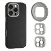 NEEWER PA083P/PA084P Black Case With 3 Backplates For IPhone 16 Pro/Pro Max