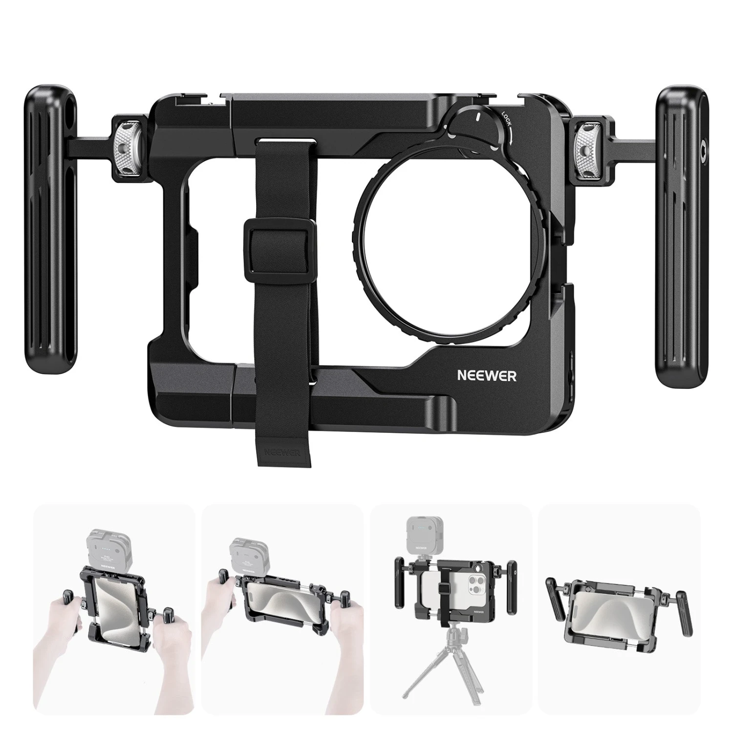 NEEWER PA017 Universal Phone Video Rig 1 NEEWER PA017 Universal Phone Video Rig
