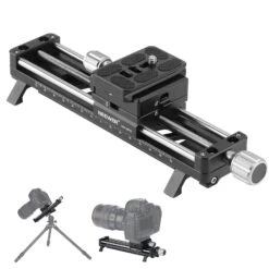 NEEWER GM-MP2 140mm Macro Focusing Rail Slider With 360° Rotation