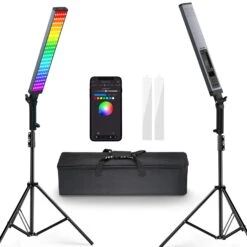 NEEWER BH20C 21W RGB LED Video Light Stick Kit