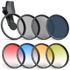 NEEWER FL-P11/FL-P12 7 Pack Clip-On 67mm Filter Set For Smartphones 27 NEEWER FL-P11/FL-P12 7 Pack Clip-On 67mm Filter Set For Smartphones -Photography Equipment 1 B H 5a7b225f e58e 47cc 9b5a 02421a2ab19d