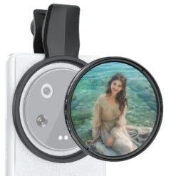 NEEWER 2 In 1 67mm Clip On CPL & Black Mist Diffusion 1/4 Filter For Smartphone -Photography Equipment 1 B H a7322493 f59a 4e4f bdc6 bf4aae5fe5f1