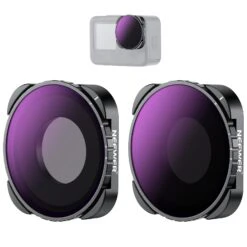 NEEWER Variable ND4-32 & ND64-512 Filter Set For GoPro 9 10 11 12 13