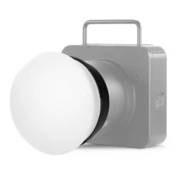 NEEWER CRS10 Silicone Diffuser With Magnetic Adapter Ring For Q4 & Q6 Outdoor Flash