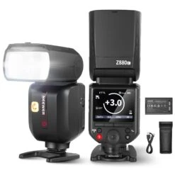 NEEWER Z880 GN60 5600K 76Ws TTL Flash Speedlite For Canon/Nikon/Sony