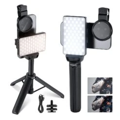 NEEWER BASICS BL120B Clip On LED Selfie Phone Light Kit -Photography Equipment 1 cb45338e df52 4da6 bfba d60c48cdb6e5