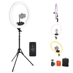 NEEWER RP18B Pro Ring Light Kit 21 NEEWER RP18B Pro Ring Light Kit -Photography Equipment 1 e9d9ce3d 7e12 46d7 81b9 8b21b7645332