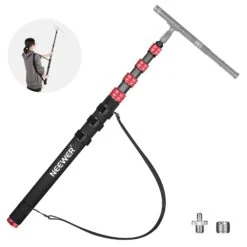 NEEWER Upgraded 9.8ft/300cm Carbon Fiber Microphone Boom Pole -Photography Equipment 21000053