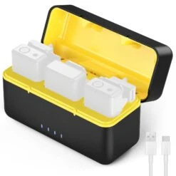 NEEWER Charging Case For CM28 Wireless Lavalier Microphone System