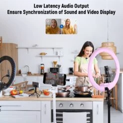 NEEWER KM20 Wireless Lapel Microphone Set For Type C 15 NEEWER KM20 Wireless Lapel Microphone Set For Type C -Photography Equipment 21000087 7