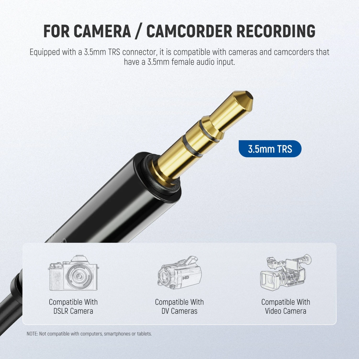 NEEWER CM5 Wired Lavalier Lapel Omnidirectional Condenser Microphone 6 NEEWER CM5 Wired Lavalier Lapel Omnidirectional Condenser Microphone - Image 6