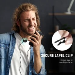 NEEWER CM6 2 Pack Lavalier USB C Omnidirectional Mic Condenser Lavalier Microphone 14 NEEWER CM6 2 Pack Lavalier USB C Omnidirectional Mic Condenser Lavalier Microphone -Photography Equipment 21000125 5