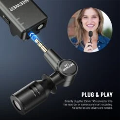 NEEWER CM4 3.5mm TRS Omnidirectional Mini Microphone -Photography Equipment 21000155 5