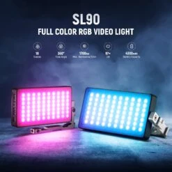NEEWER SL90 RGB Video Light With App & 2.4G Control 28 NEEWER SL90 RGB Video Light With App & 2.4G Control -Photography Equipment 2 1cdc456b a588 4243 8187 734a9da2fba8