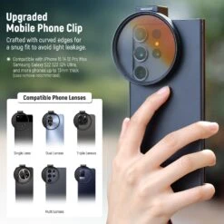 NEEWER Clip On Phone Lens Filter Kit 10 NEEWER Clip On Phone Lens Filter Kit -Photography Equipment 2 2f7da8c4 2679 4ab8 aacc 09feb8a296ab