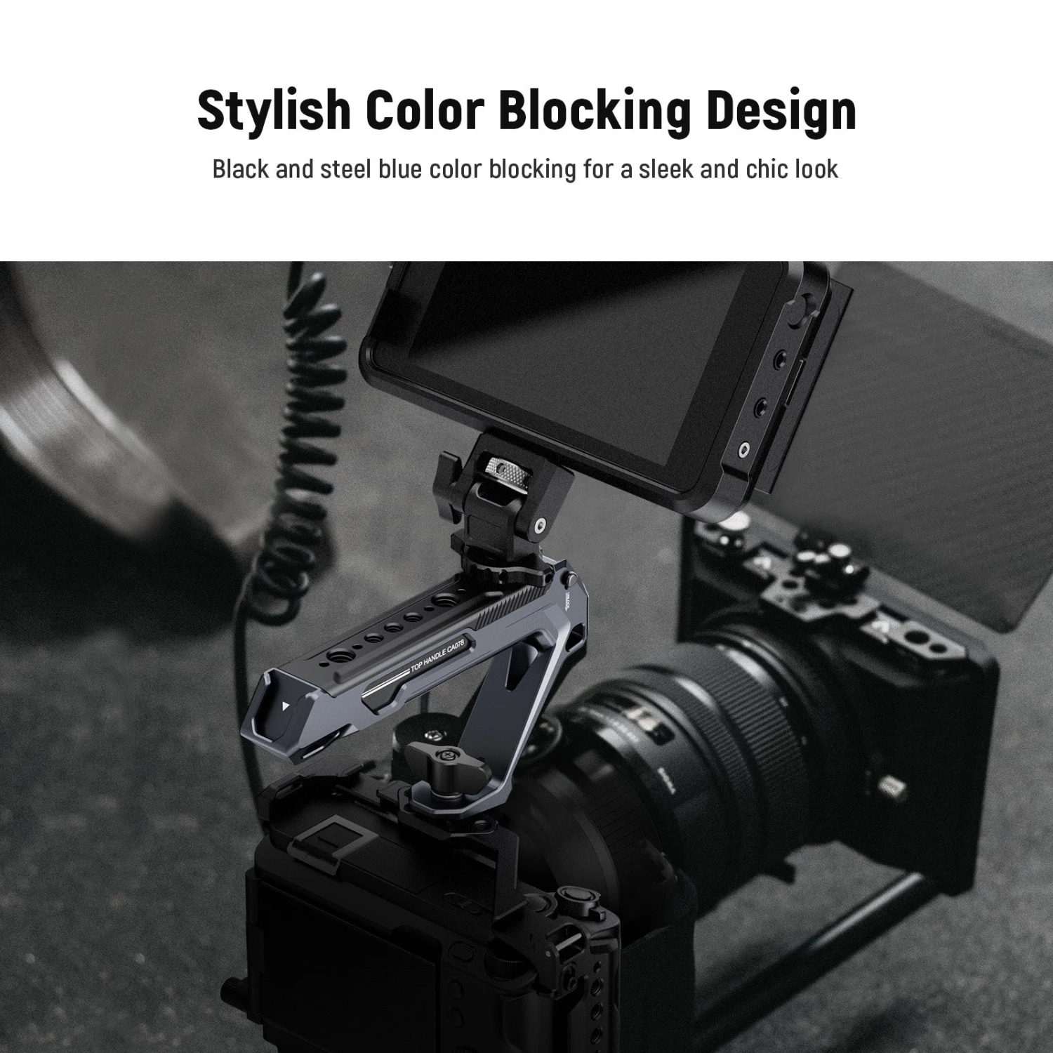NEEWER CA078 All Metal Camera Top Handle 2 NEEWER CA078 All Metal Camera Top Handle - Image 2