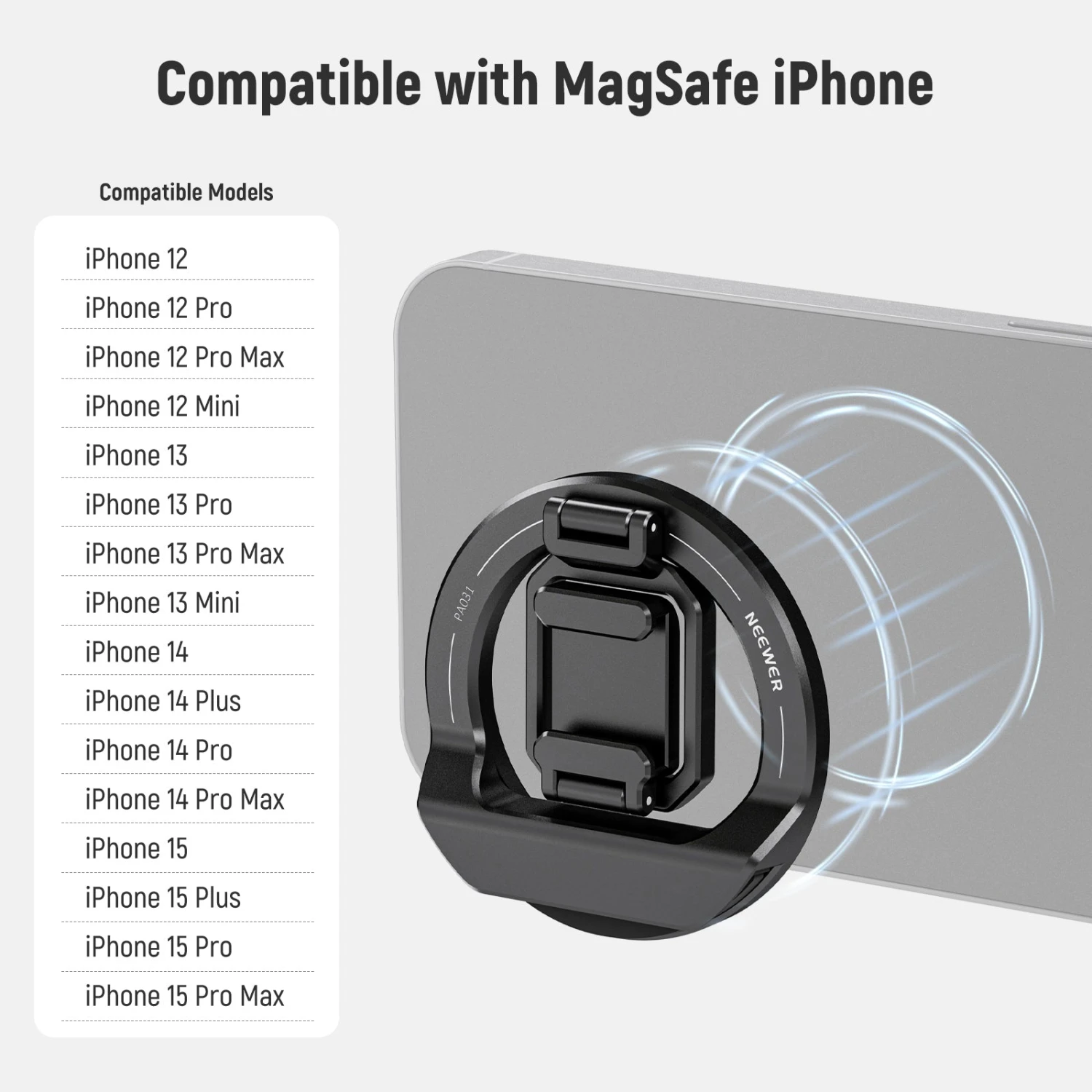 NEEWER PA031 Foldable Continuity Camera Mount 2 NEEWER PA031 Foldable Continuity Camera Mount - Image 2