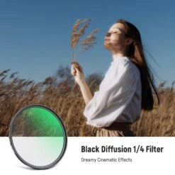 NEEWER 1/4 Black Diffusion Filter Cinematic Dreamy Effect Filter -Photography Equipment 2 d00ea30d d8fd 4373 a73a db154af2b758