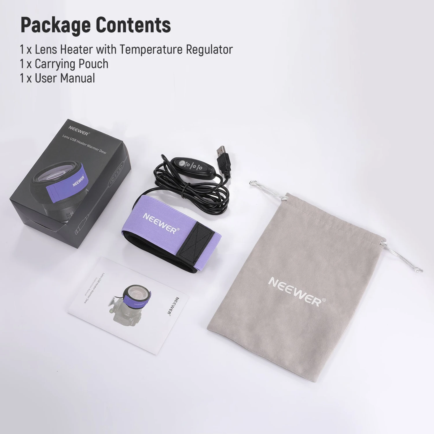 NEEWER HW-28 USB Lens Heater 9 NEEWER HW-28 USB Lens Heater - Image 9