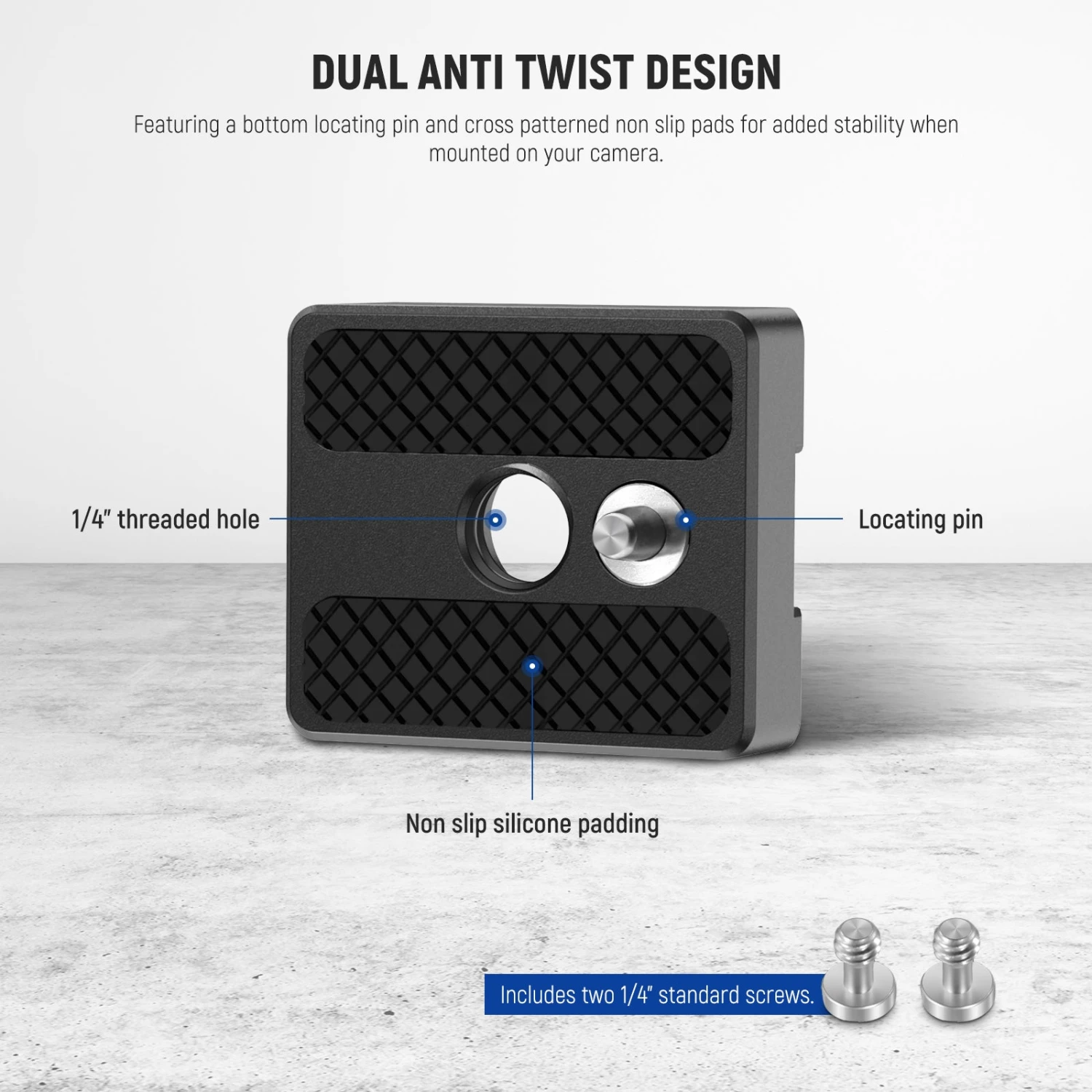 NEEWER UA031 2 Pack Cold Shoe Mount Adapter 2 NEEWER UA031 2 Pack Cold Shoe Mount Adapter - Image 2