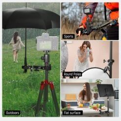 NEEWER UA036 Double Super Clamp Camera Mount 13 NEEWER UA036 Double Super Clamp Camera Mount -Photography Equipment 33000057 5 24597afb 444b 4c2d a5f7 c2f95fdbe017