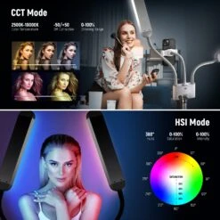 NEEWER BH40C RGB Esthetician Light Kit -Photography Equipment 3 0bfe6ad6 2710 482d a060 2885d92b62f6