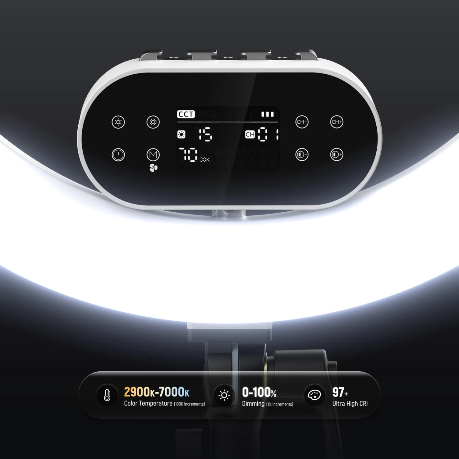 NEEWER RH100B 19" 100W High Power LED Ring Light 3 NEEWER RH100B 19" 100W High Power LED Ring Light - Image 3