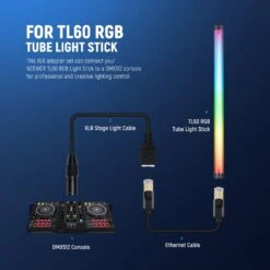 NEEWER 2 Packs NC006 5 Pin DMX XLR Male To RJ45 Female Cable -Photography Equipment 3 15b7fb2f 92dd 49b7 b3ac bd73ebca3fc1