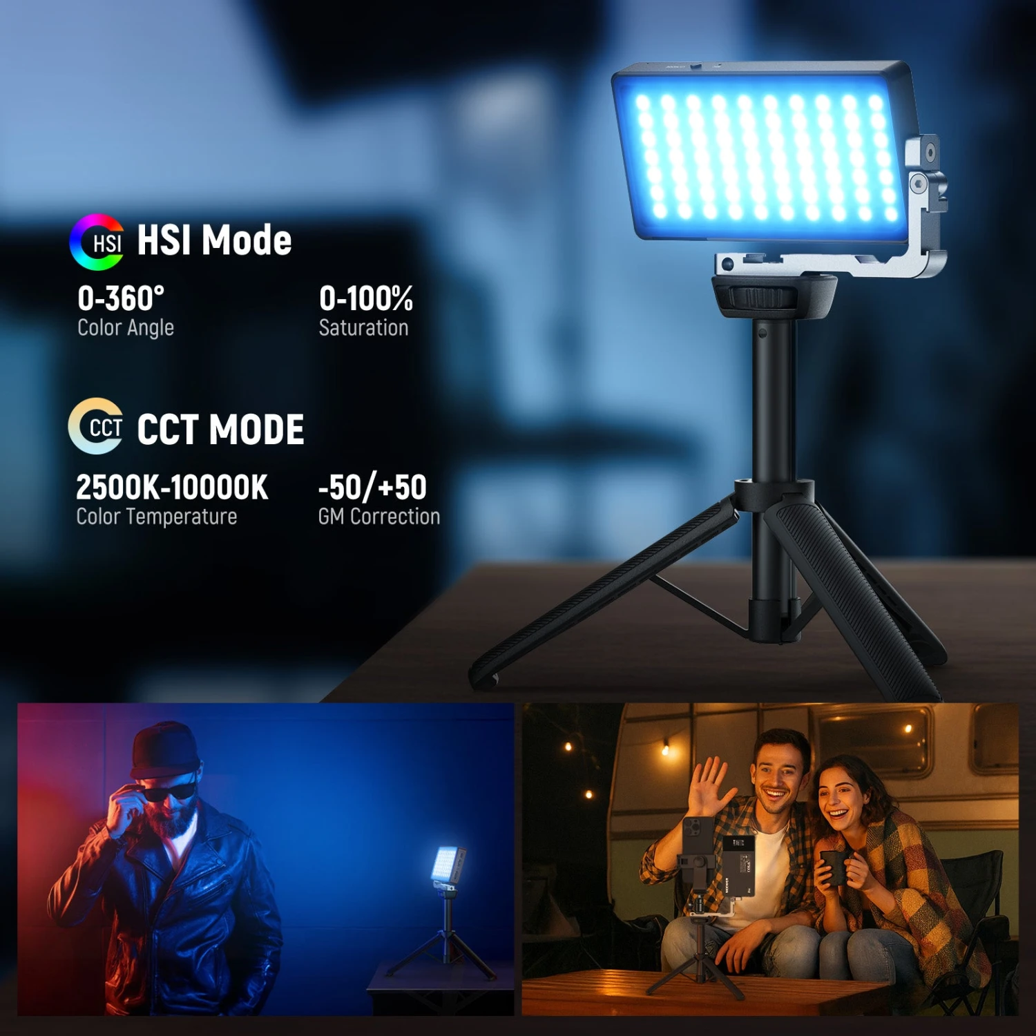 NEEWER SL90 RGB Video Light With App & 2.4G Control 12 NEEWER SL90 RGB Video Light With App & 2.4G Control - Image 12