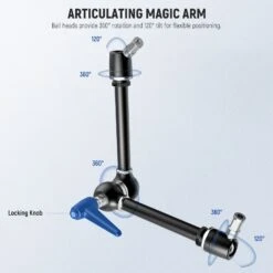 NEEWER UA018 21" Magic Arm Camera Mount With Super Clamp 10 NEEWER UA018 21" Magic Arm Camera Mount With Super Clamp -Photography Equipment 3 2d85d103 8bb8 4ed8 90d1 10ef5886225a