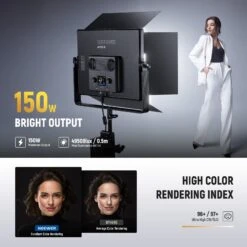 NEEWER AP150B 150W Bi Color LED Panel Video Light 11 NEEWER AP150B 150W Bi Color LED Panel Video Light -Photography Equipment 3 2e444e37 f51f 4ded 8ecc 853fab7e1f8b