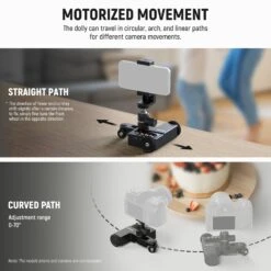 NEEWER Upgraded DL200 Motorized Camera Dolly With App Control 11 NEEWER Upgraded DL200 Motorized Camera Dolly With App Control -Photography Equipment 3 33f79c7f 876b 4717 8bf4 1e77181fdb28