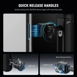 NEEWER PA082 Phone Cage For SAMSUNG S25 Ultra With 67mm Filter/17mm/T Mount Adapters -Photography Equipment 3 388eac45 069f 4d41 b72b 916960339238