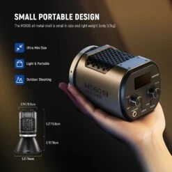 NEEWER MS60B Bi-Color LED Video Light Handheld Spotlight -Photography Equipment 3 3e609053 ad6f 4679 8fd6 ae0beba88826