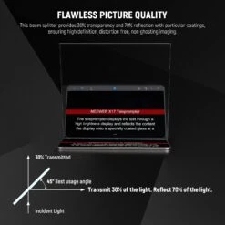 NEEWER NA14/NA17 Beam Splitter For Teleprompter DIY(30T/70R) 10 NEEWER NA14/NA17 Beam Splitter For Teleprompter DIY(30T/70R) -Photography Equipment 3 40cf19e5 ffc9 482b bcc8 6091dc553eb5
