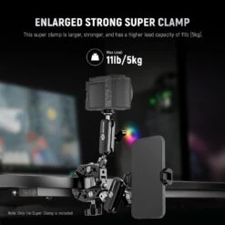 NEEWER Heavy Duty Super Clamp With Two 360° Dual Ball Head Magic Arms 11 NEEWER Heavy Duty Super Clamp With Two 360° Dual Ball Head Magic Arms -Photography Equipment 3 4de5b073 6bcd 4276 9991 354455d09942